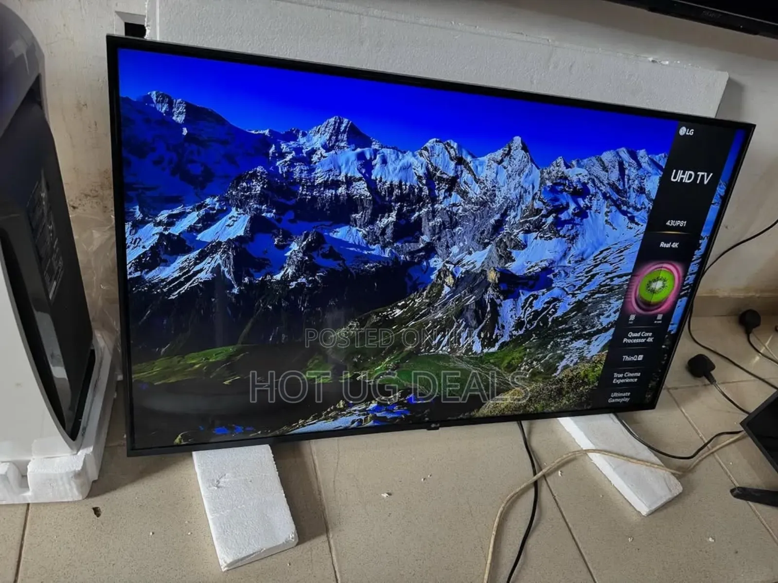 Lg 43 Inch Uhd 4k Tv, Webos, Smart Ai Thinq, Magic Remote