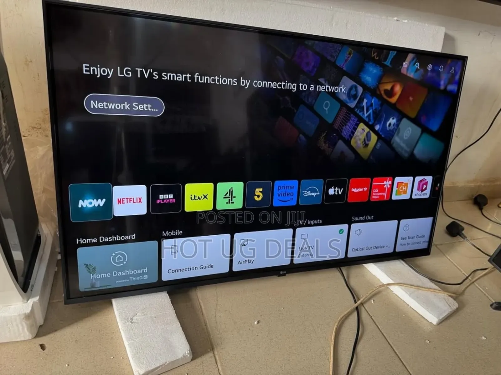 Lg 43 Inch Uhd 4k Tv, Webos, Smart Ai Thinq, Magic Remote