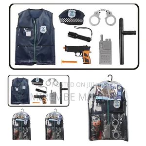 Blue Kids Patrol Police Costume