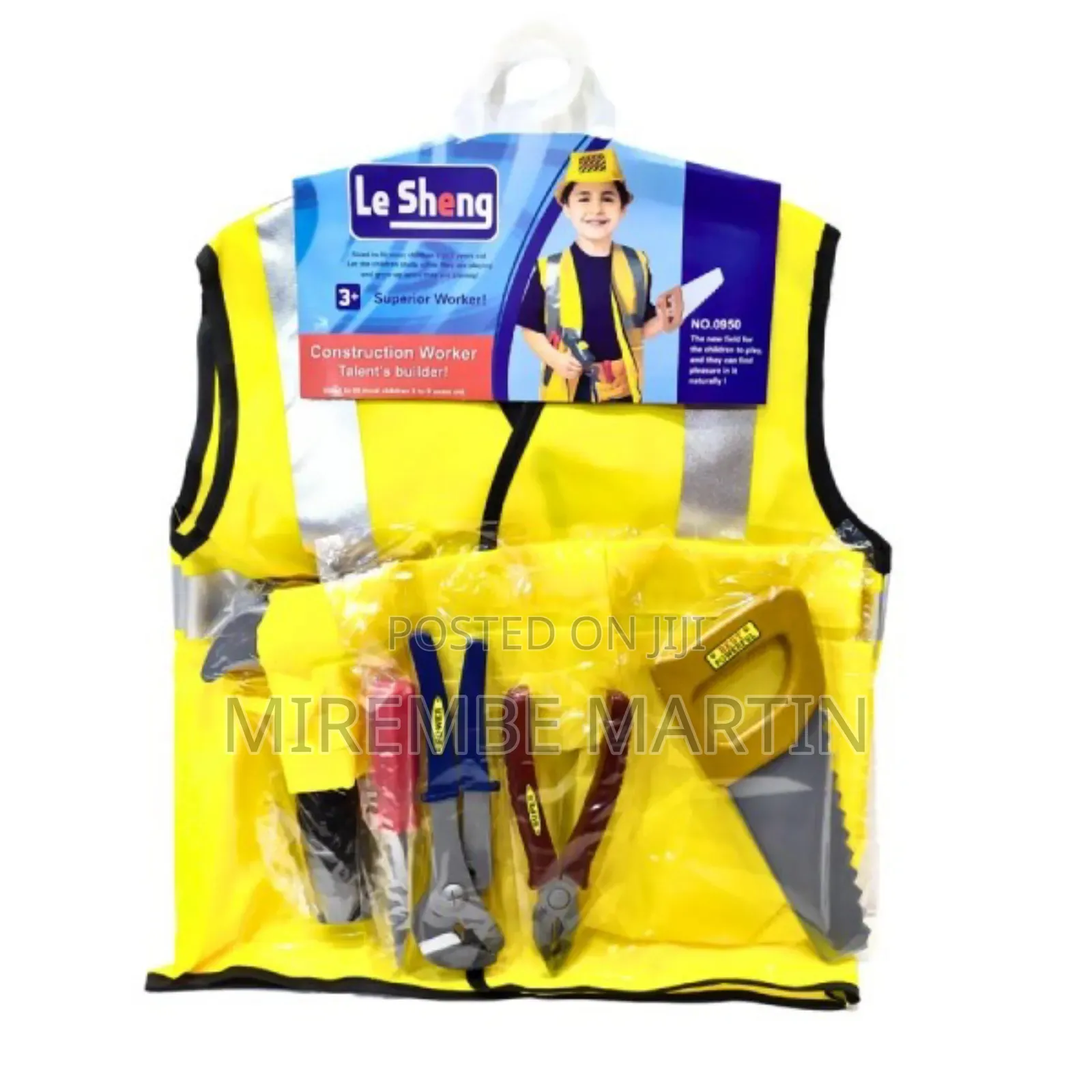 Kids Construction Worker Costume