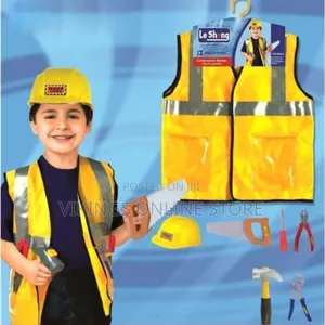 Kids Construction Builder Costume