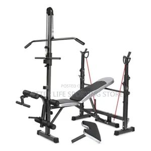 Weight Lifting Bench/ Multifunctional With Pulley