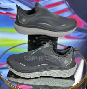 New Classic Grey Skechers Athletic Lightweight Sneakers