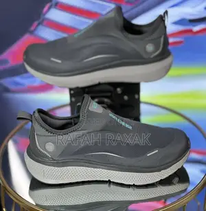 New Classic Grey Skechers Athletic Lightweight Sneakers