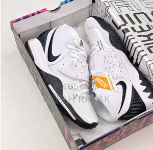 New Nike Kyrie 6 Oreo White/Black Basketball Sneakers