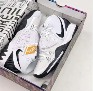 New Nike Kyrie 6 Oreo White/Black Basketball Sneakers