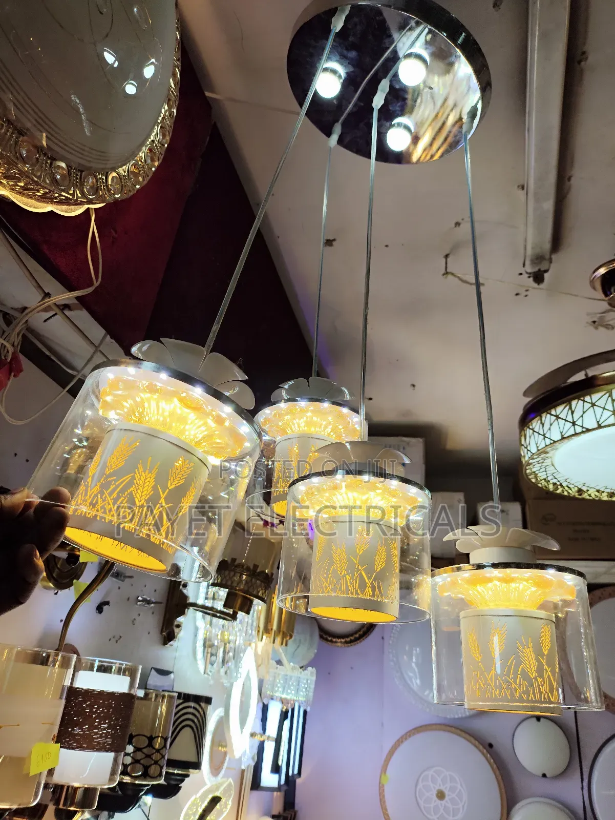 Led Colour Changing Chandelier