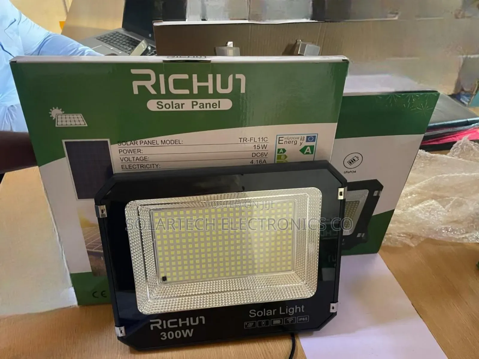 300w Original Richur Led Solar Flood Lights Zakn