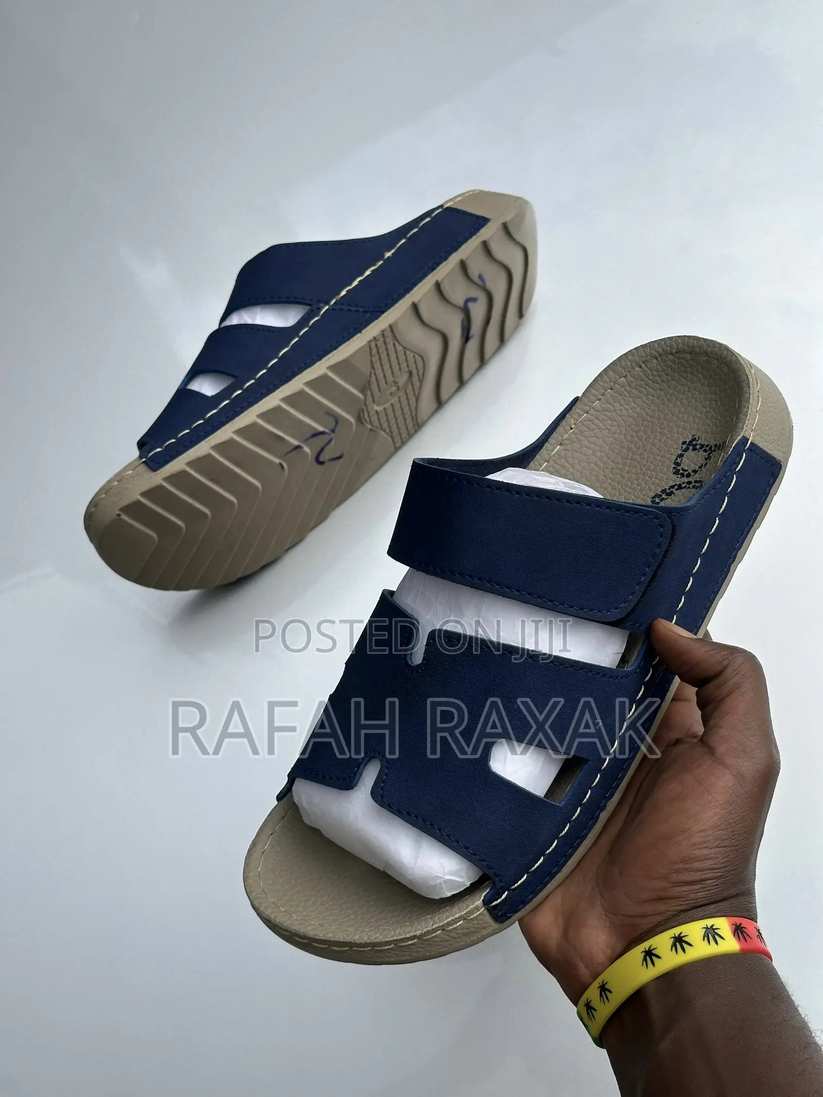 New Super Classic Men’S Blue Polox Sandals