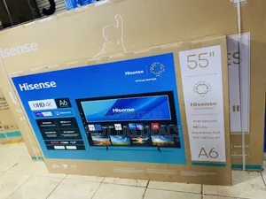 Hisense 55 Inch 4k Utra Hd Led Vidaa Smart Tv - Black