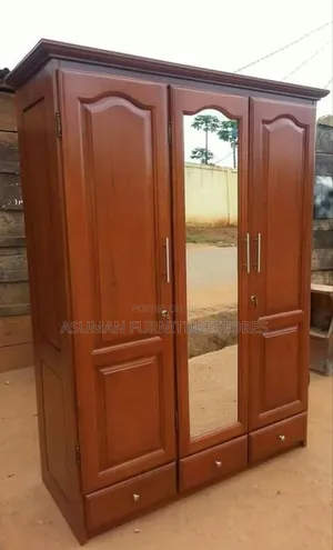 Mahogany Wardrobe 5x6ft Call Us On
