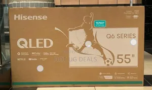 Hisense 55 Inch Qled 4k Android Smart Tv  With Bluetooth