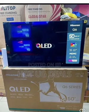 Hisense 55 Inch Qled 4k Android Smart Tv  With Bluetooth
