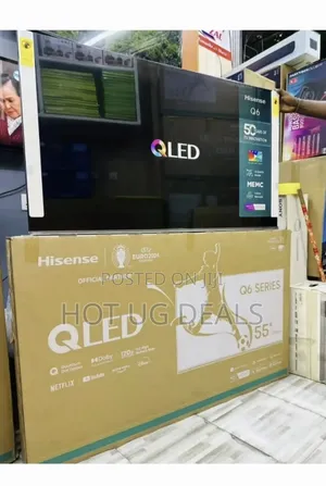 Hisense 55 Inch Qled 4k Android Smart Tv - Black