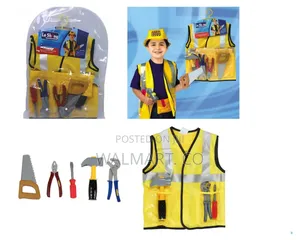 Kids Construction Worker Costume