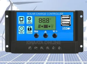 Solar Power System With Solar Tv, Panel, Battery and More