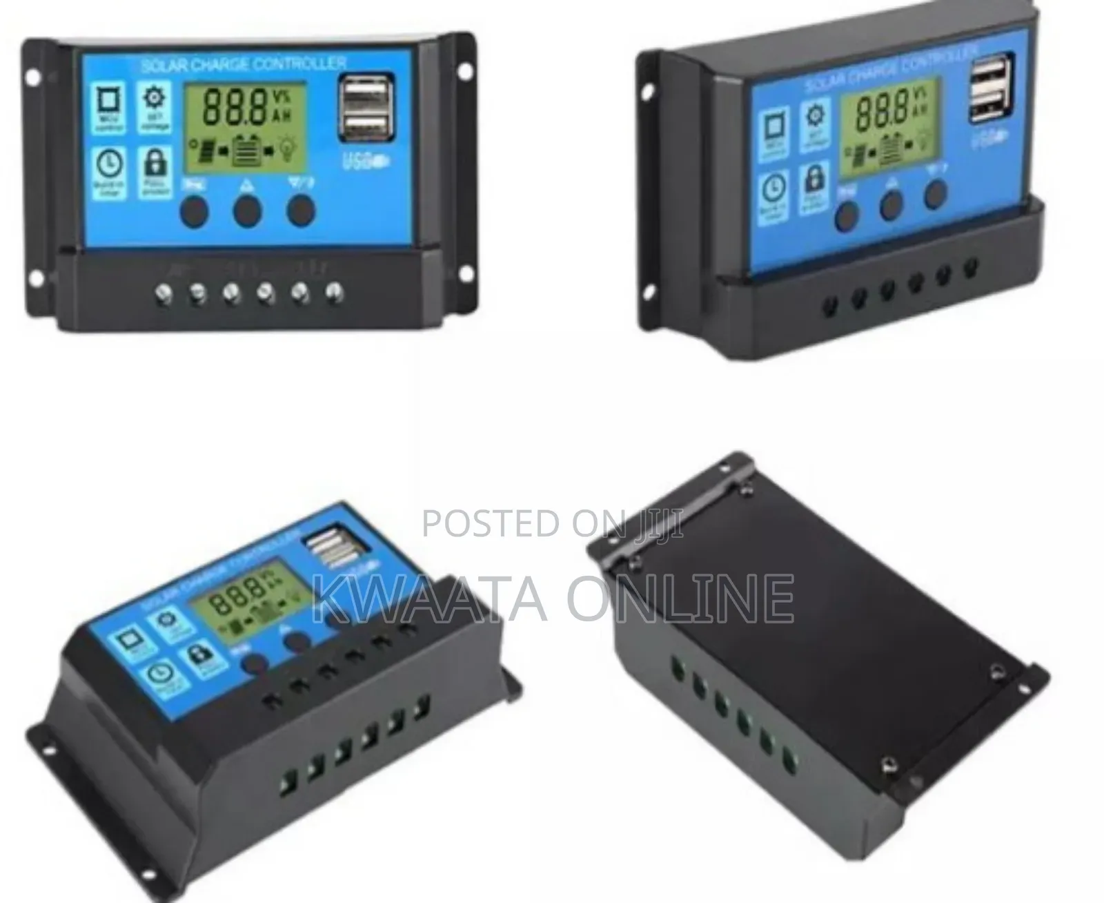 Solar Power System With Solar Tv, Panel, Battery and More