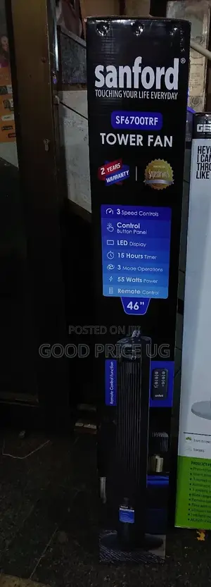 46 Inches Sanford Tower Fan