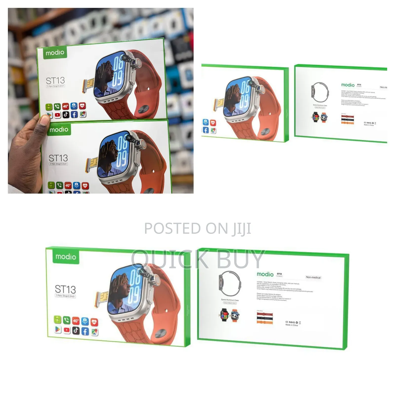 Neŵ Modio St13 Smart Watch