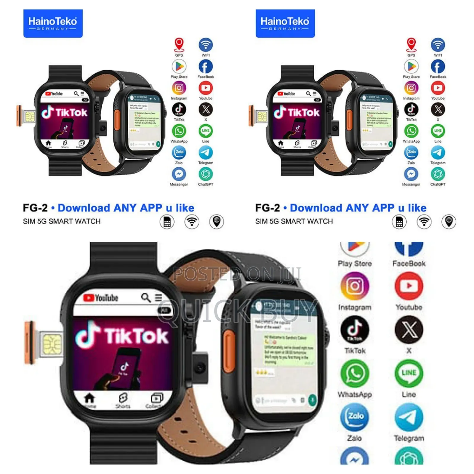 Haino Teko Fg-2 5g Android Smartwatch