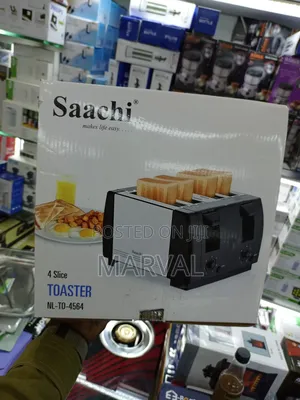 Saachi 4 Slice Toaster Nl-to-4564-Bk ( Black )