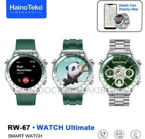 Haino Teko Germany Rw-67 Stainless Steel Fitness Watch