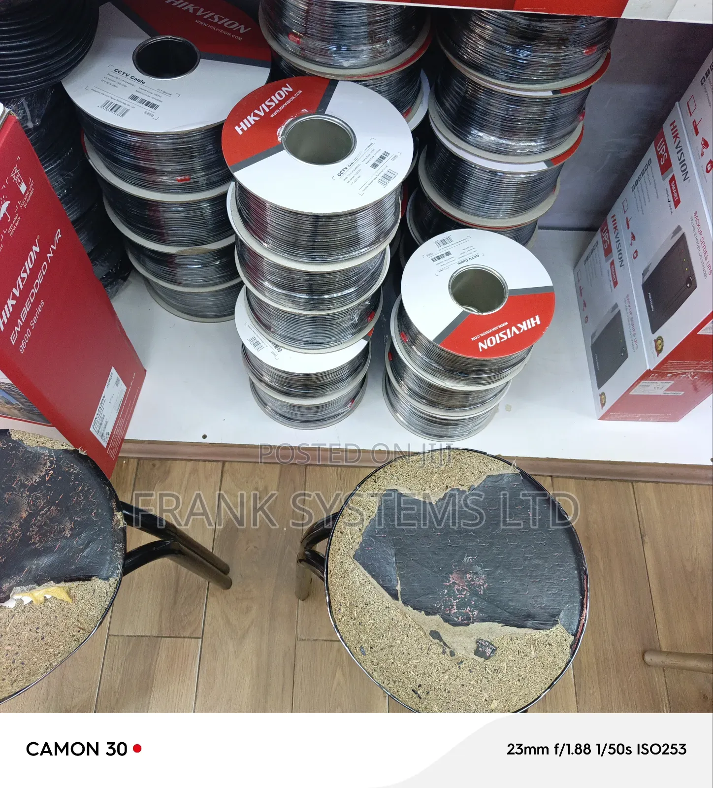 Coxial Cable With Power 305m