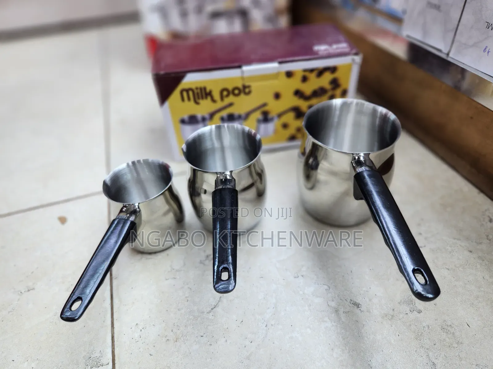 Milk Source Pan Set or Milk Boiler