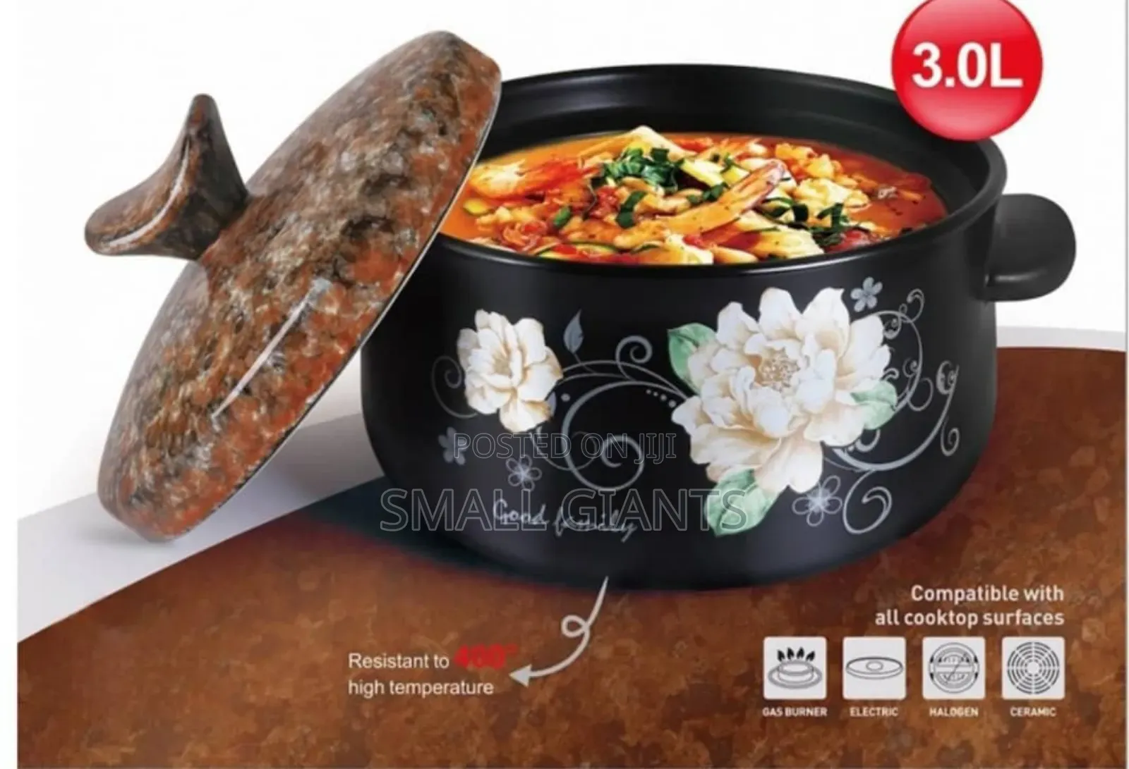 Sonifer Ceramic Casserole, Model Sf-1106-3l