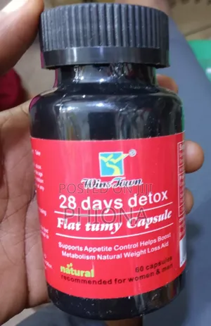 28 Day Flat Tummy Detox Capsules