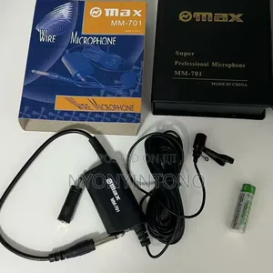 Max Professional Wire Hidden Microphone