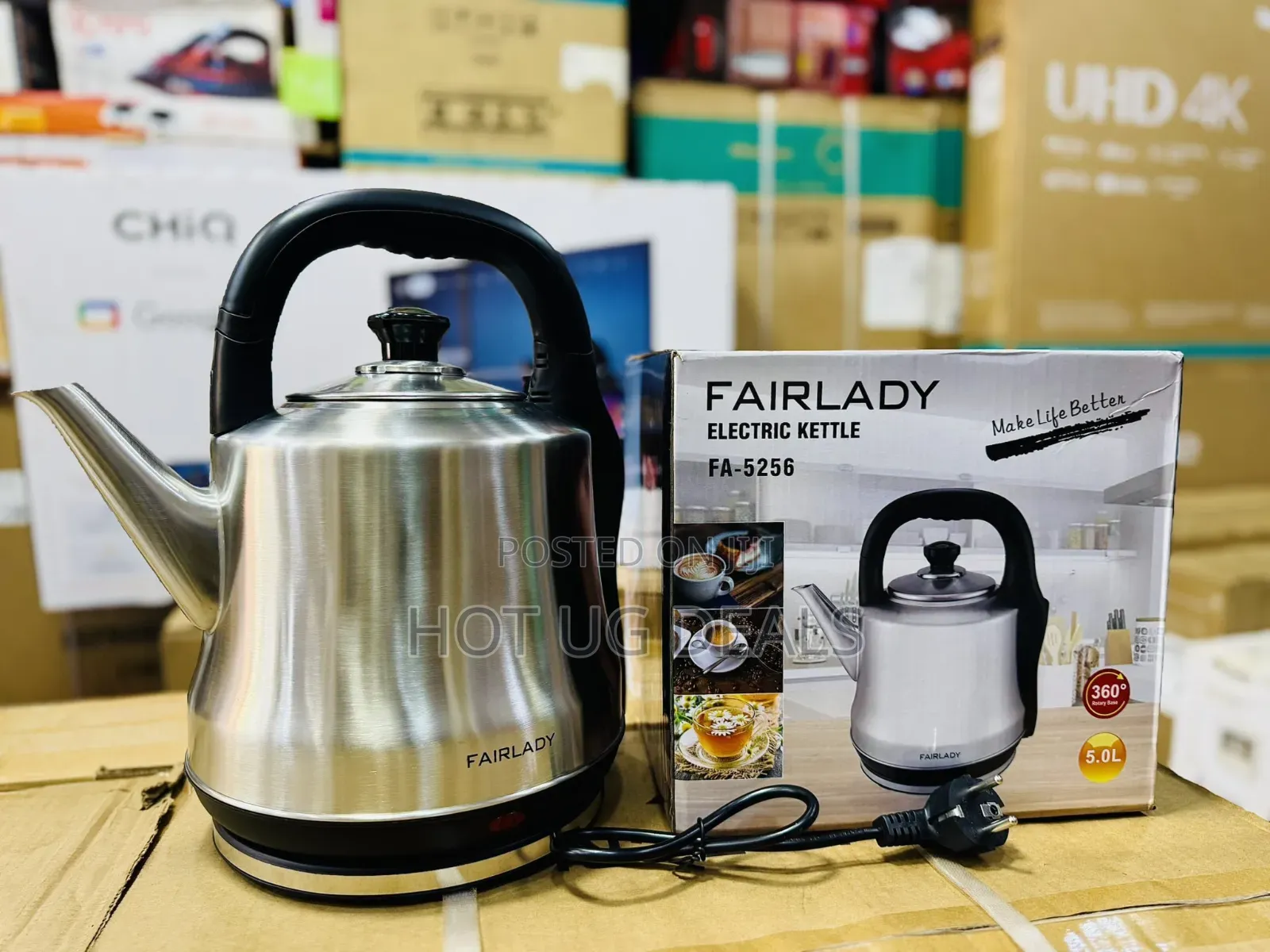 Fairlady 5.0l Commercial Electric Kettle