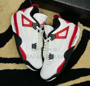 Original Air Jordan 4 Retro “Red Cement” Sneakers