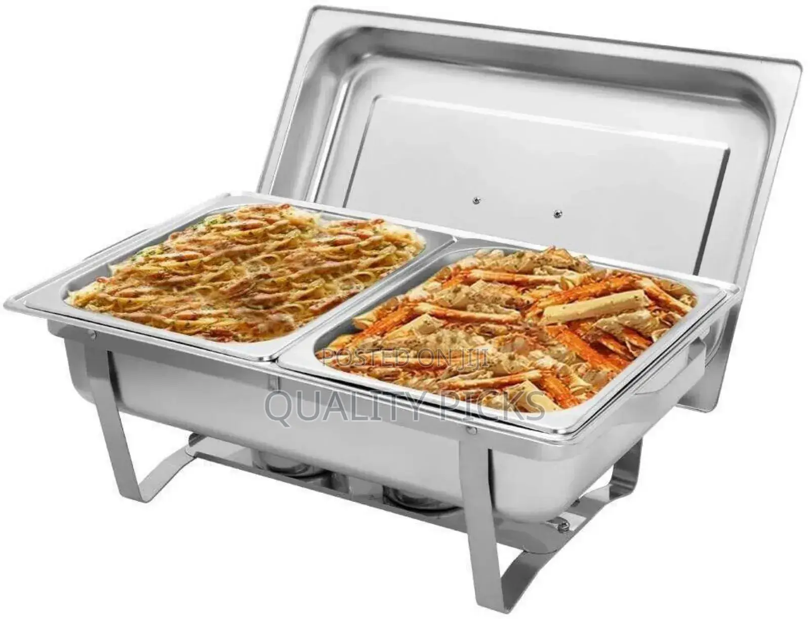 New Stainless Steel Double Chaffing