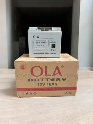 18ah Ola Solar/ Backup Battery