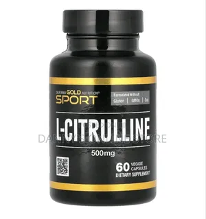 L-Citrulline, 500mg, 60 Capsules