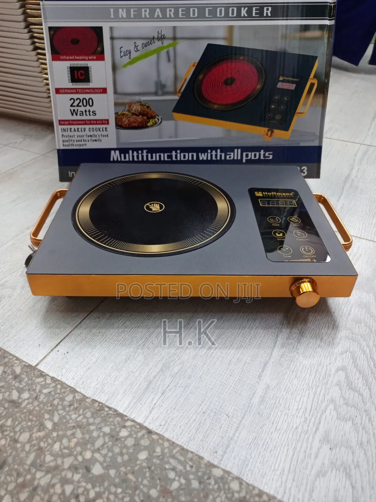 Hoffmans Electronics Infrared Cooker, Model Hm-8092.