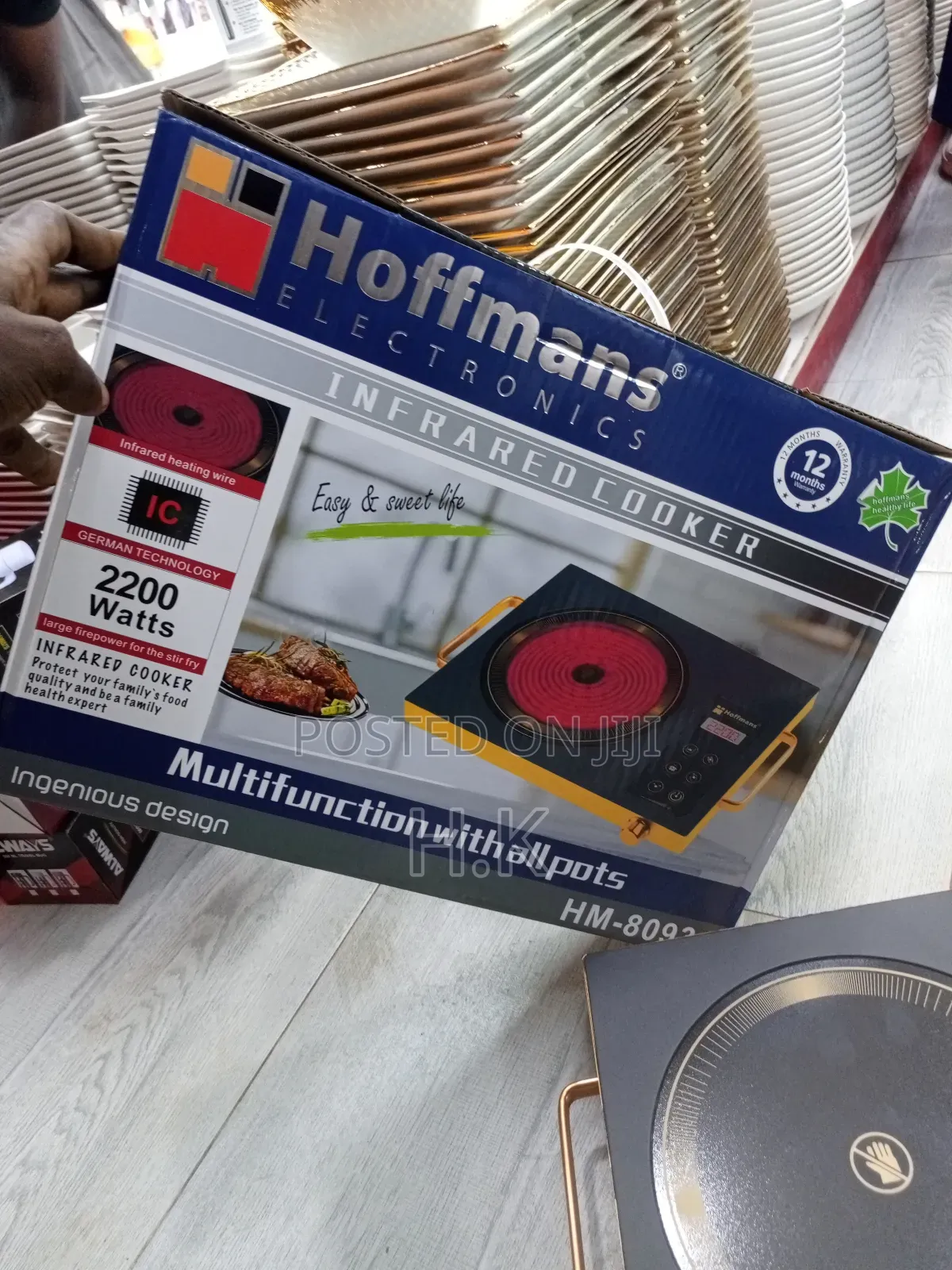 Hoffmans Electronics Infrared Cooker, Model Hm-8092.
