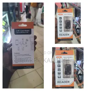 3 in 1 Usb-C + Usb + Micro Otg Card
