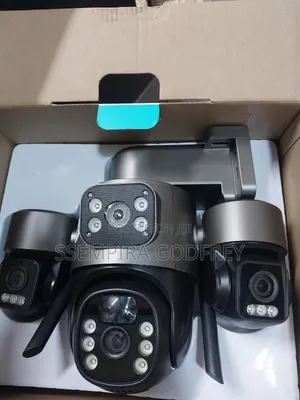Solar Camera 3 Lens With Zoom 8mp V380pro