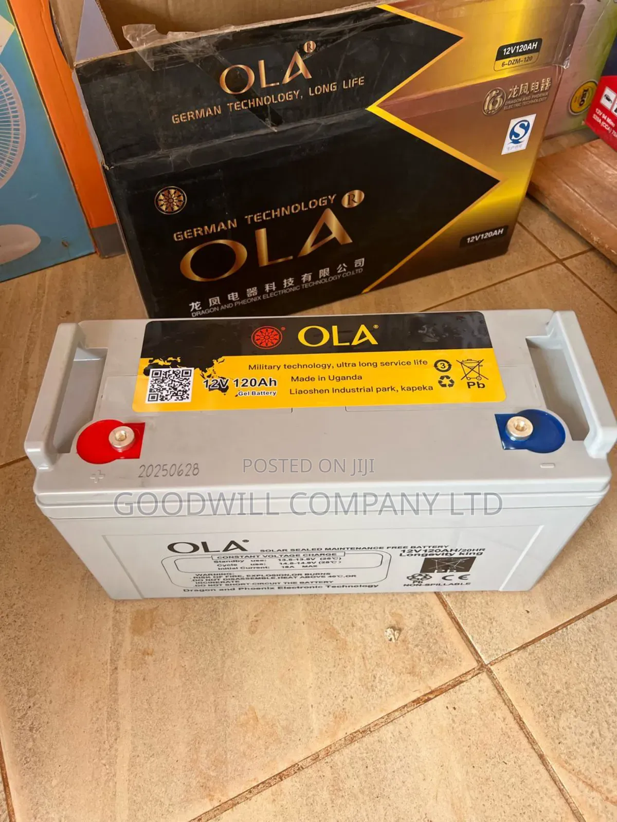 120ah Ola Battery Heavy Duty Latest Technology