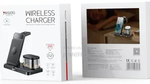 Yesido Ds22 5-in-1 Wireless Charger With Clock