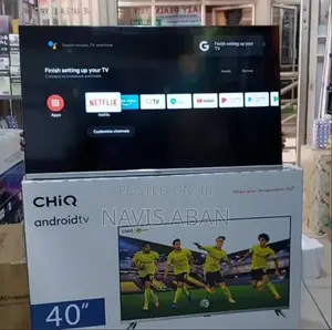 Chiq 40 Inches Smart And Google Tv With Free To Air