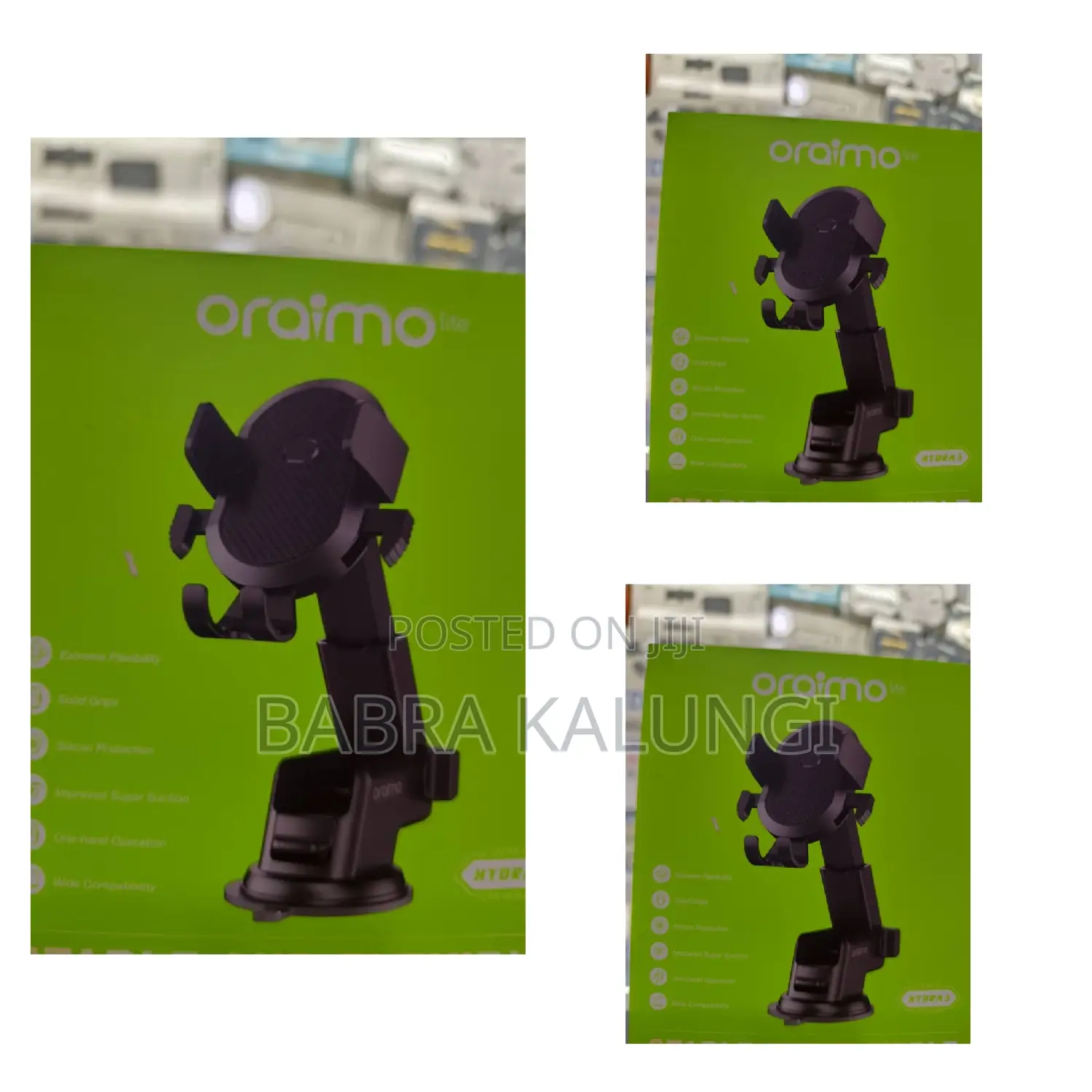 Oraimo Hydra 3 Car Mount Mobile Holder Ocm