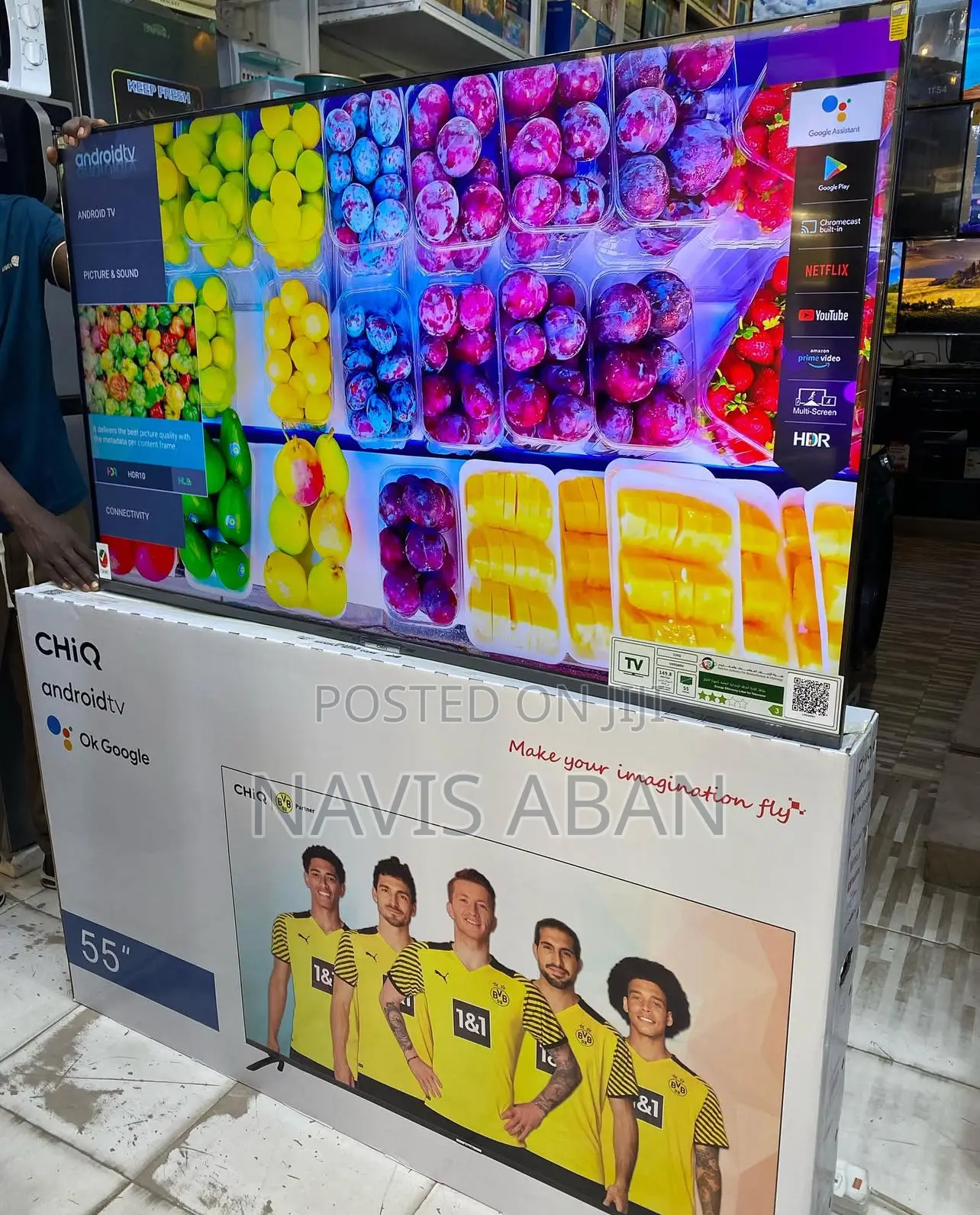 Chiq 55 Inches Smart Google Tv