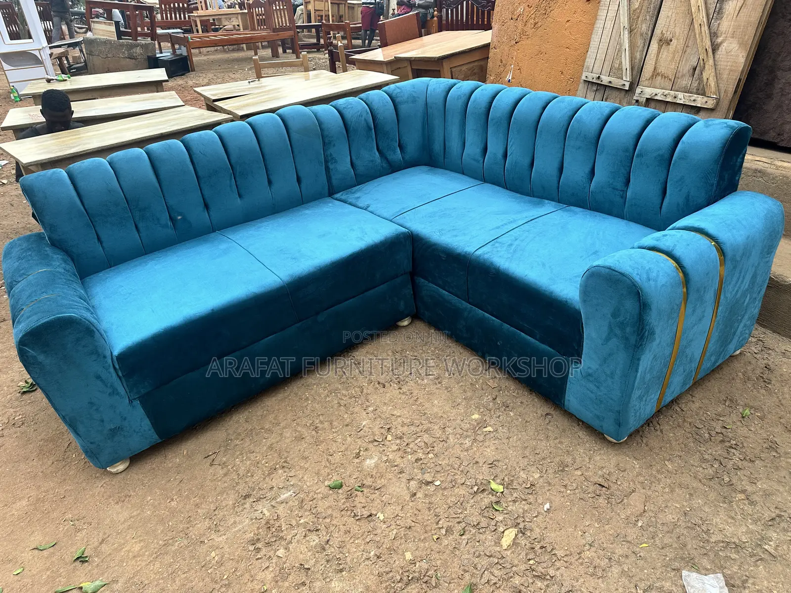 5 Seater Modern Mini L Shape/ Sofa