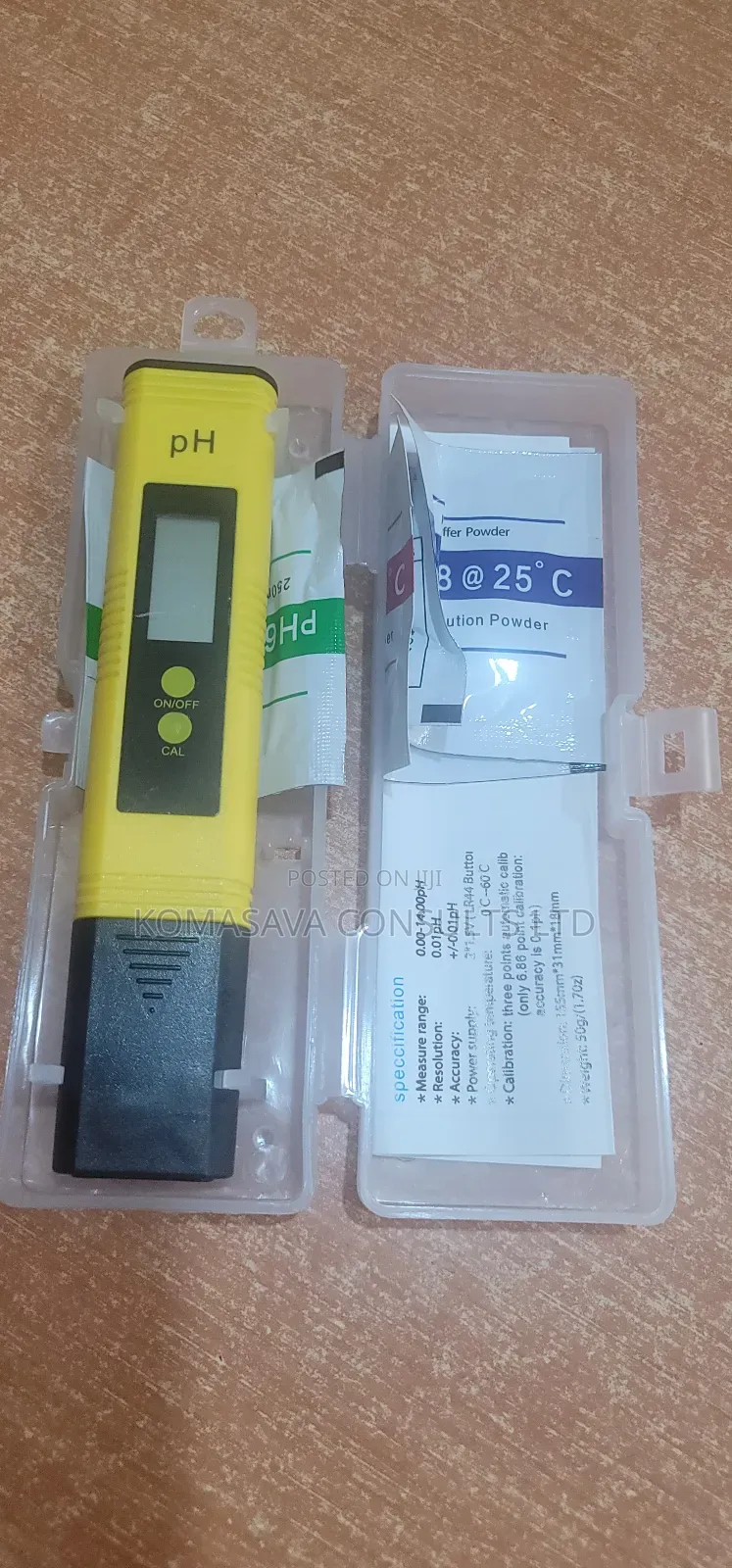 Portable Ph Meter