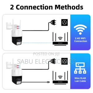 Eseecloud Wifi Outdoor Camera Night Vision Alarm 2-Way Audio