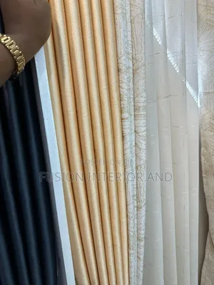 Beige Curtains