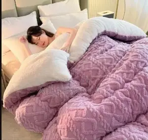 4pcs Fleece Duvet Set